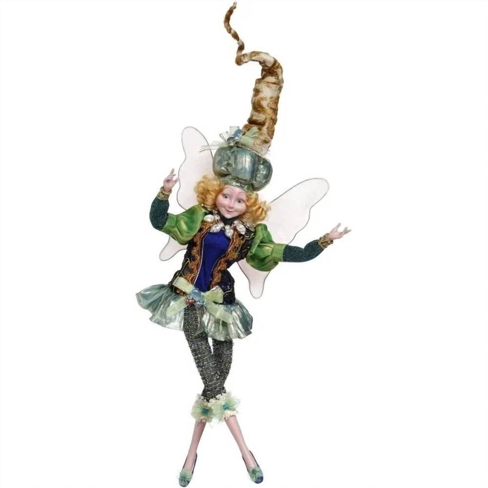 NEW MARK ROBERTS peacock jewels fairy medium in green